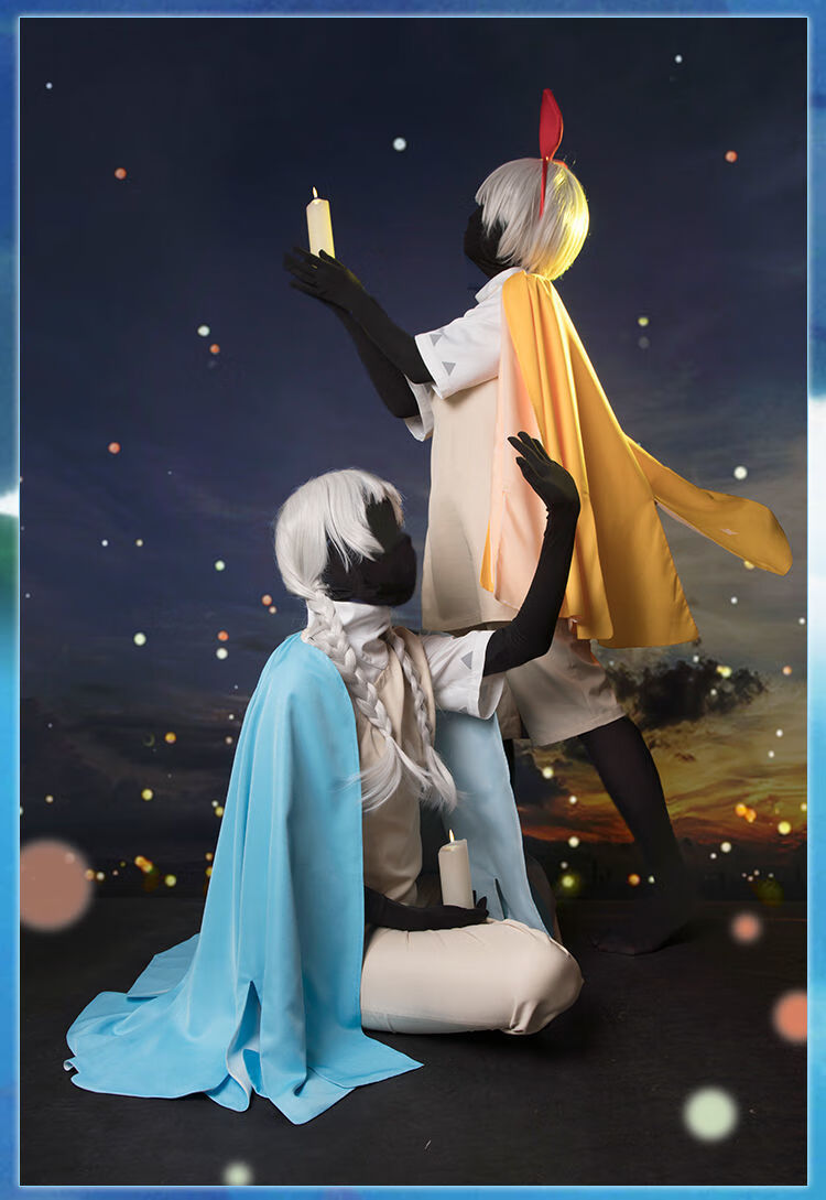 cosplay光遇,cosplay瑶 光遇cos服 披风斗篷 音韵季追光季凛冬季魔法季季cosplay服装 白鸟