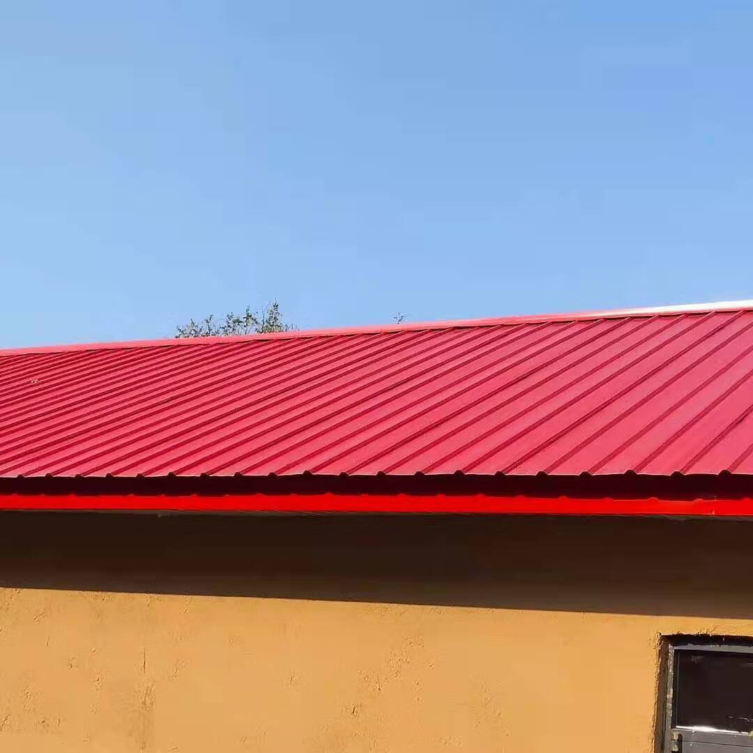 彩钢板彩钢瓦铁皮瓦屋顶瓦片仿水补漏隔热板铁皮板石棉瓦厚度04毫米