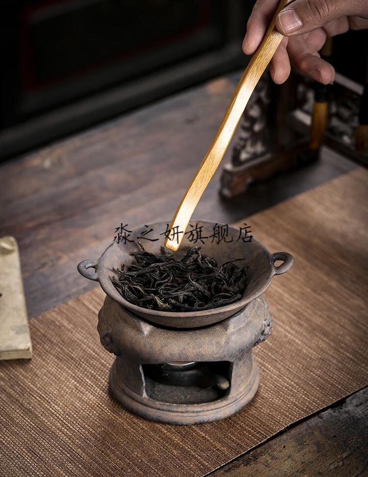 焙茶小炉陶瓷陶瓷焙茶器炒茶烤茶罐烘焙茶叶炉熏茶烤茶器烤茶炉醒茶烘