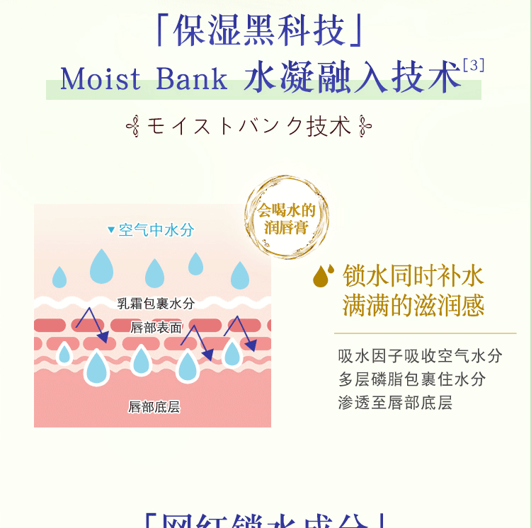 曼秀雷敦（Mentholatum）唇膏女绵绵慕斯棒柔融润唇膏保湿补水防干裂淡化细纹送女友护唇膏 【新款】完熟白桃