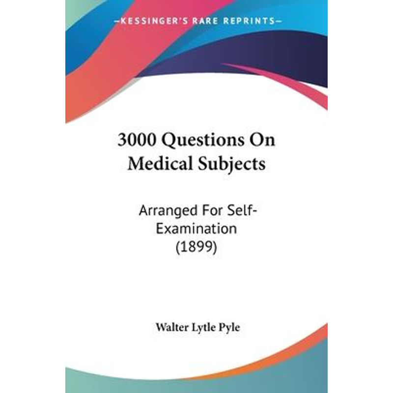 按需印刷不退不换3000 Questions On Medical Subjects[9781120108609]