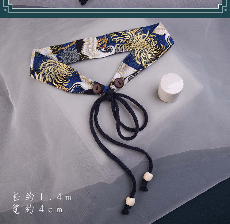 抹额古风束发带男生运动发带吸汗头带发圈汉服头饰中国风头巾男潮sn