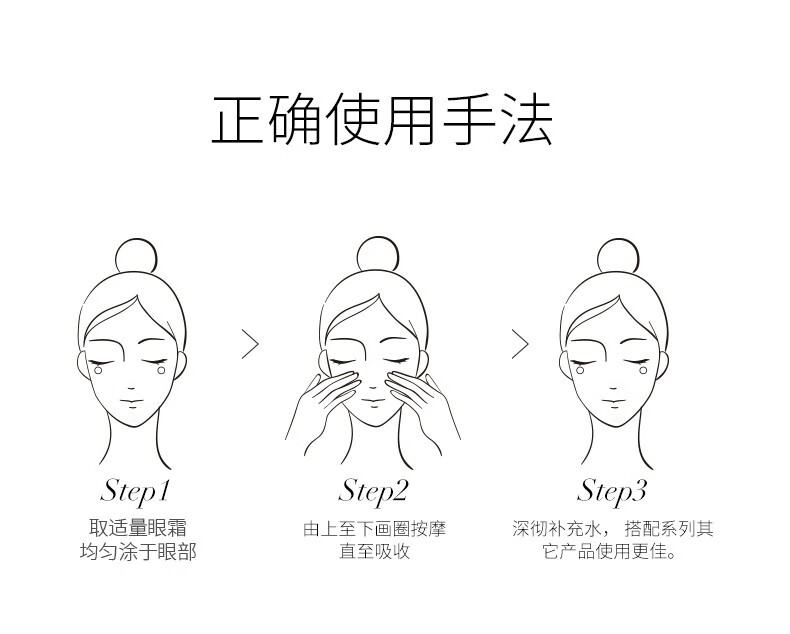 DRVE 钻石眼霜补水保湿淡化眼周细纹黑眼圈提拉紧致男女 20g/瓶