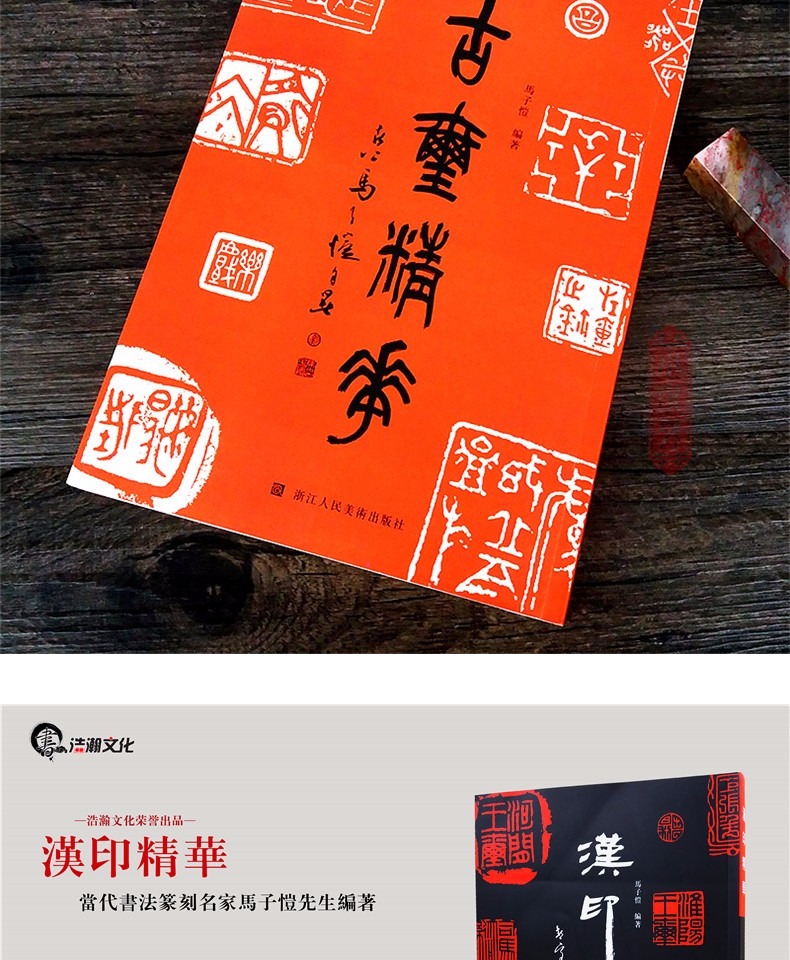 古玺精华汉印精华全2册1111方先秦689方汉代印章鸟虫印肖行印官印私印