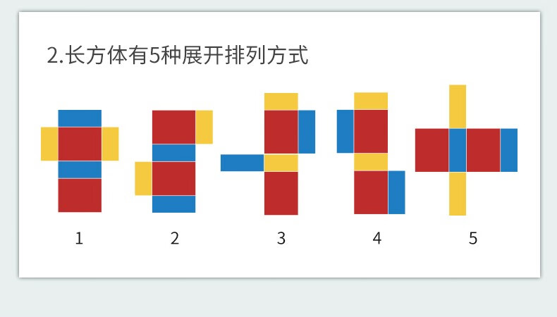 正方体长方体磁性展开图表面积教具10件套可拆卸圆柱圆锥圆台展开图