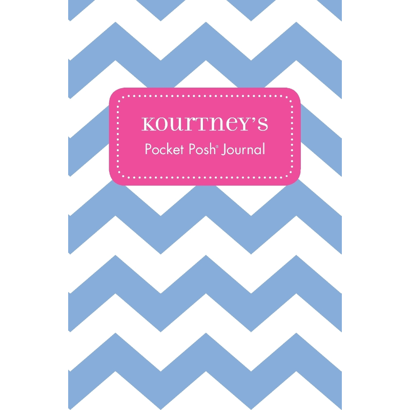 按需印刷Kourtney's Pocket Posh Journal, Chevron[9781524805593]