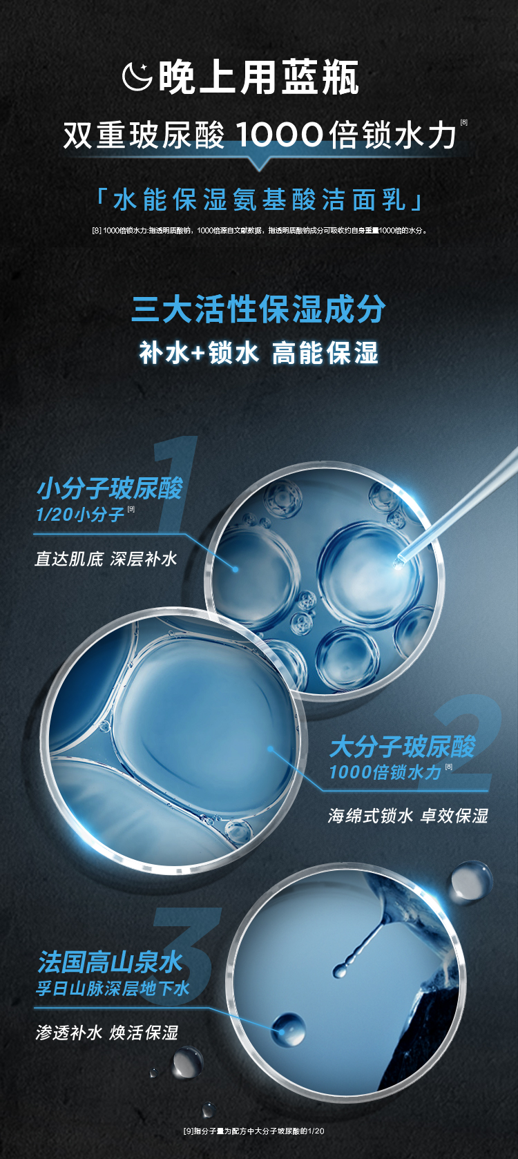 欧莱雅氨基酸洗面奶男士控油清痘洁面乳收缩毛孔平衡油脂去角质温和清洁 氨基酸保湿洁面乳180ml