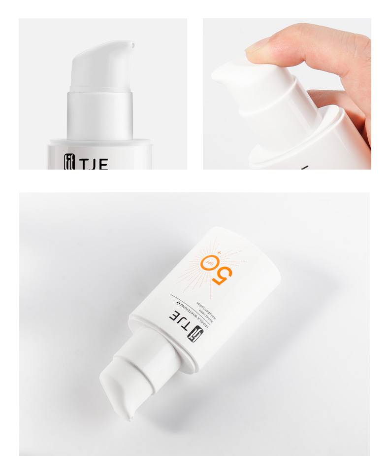 英国TJE防晒霜spf50学生女面部防晒防水防汗三合一隔离乳 30g