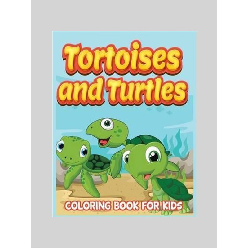 按需印刷Tortoises and Turtles ( Kids Colouring Books 11)[9781683050100]