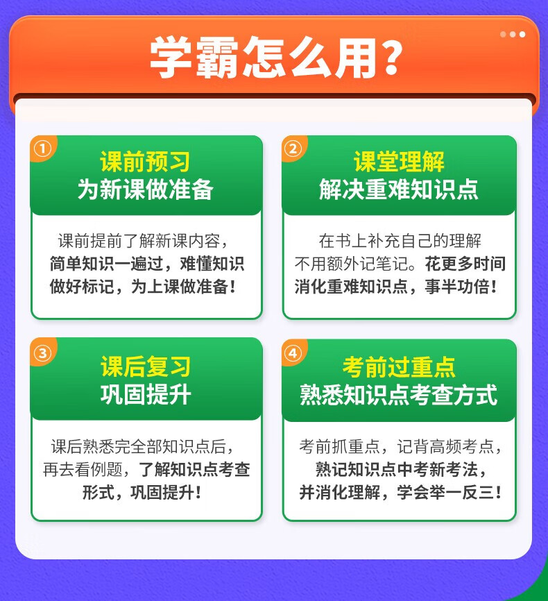 万唯小四门必背知识初中基础知识大全2万唯中考官方复习一二三025万维中考试题研究创新题七八九年级会考重点初一二三总复习万唯中考官方旗舰店授权 7年级拍：政史地生4科详情图片3