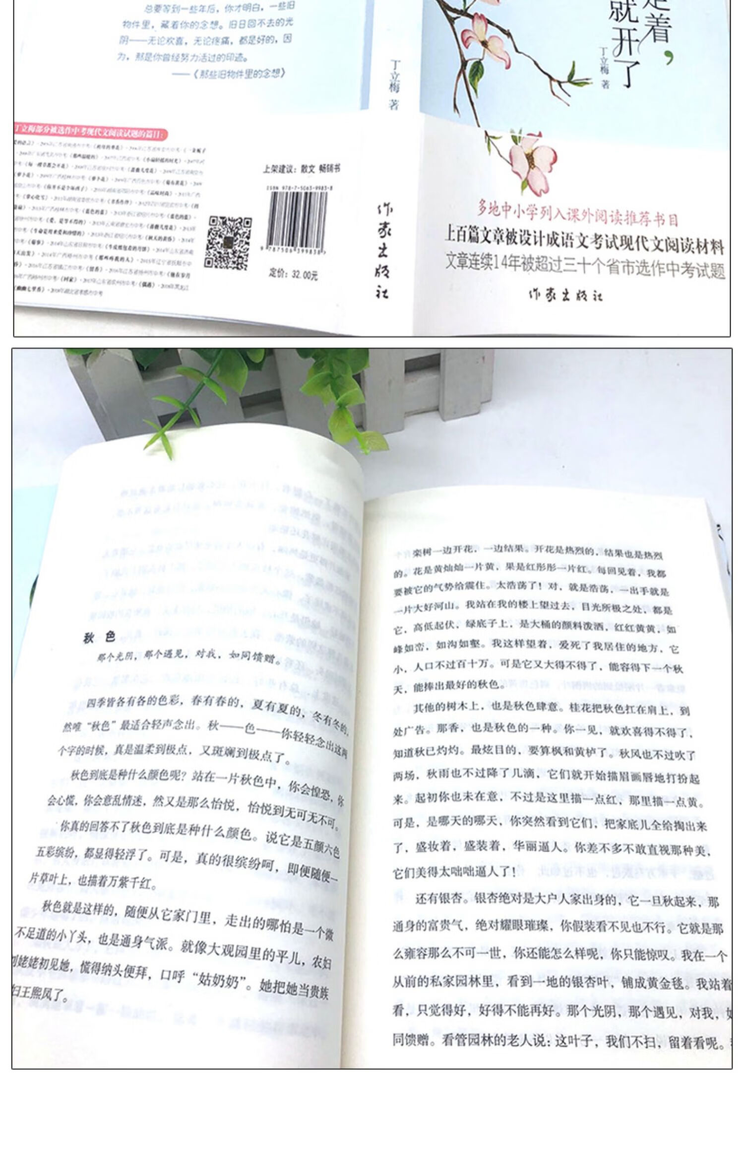 花就开了 丁立梅/ 现当代散文随笔 多地中小学列入课外阅读推荐书目