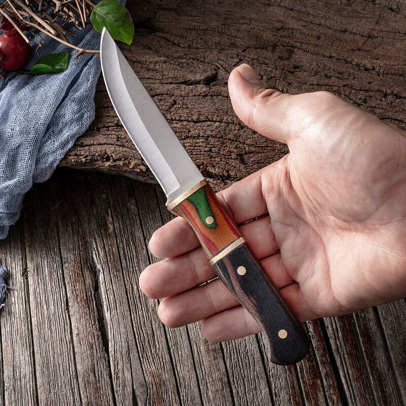 李麻子手把肉刀吃全羊肉刀内蒙古手扒肉户外烧烤切肉小刀多用刀割肉
