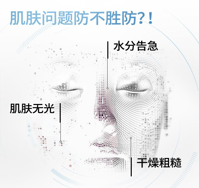 润百颜玻尿酸水光透亮肉肉面膜28g*15片烟酰胺深层补水保湿护肤品 水光透亮面膜10片