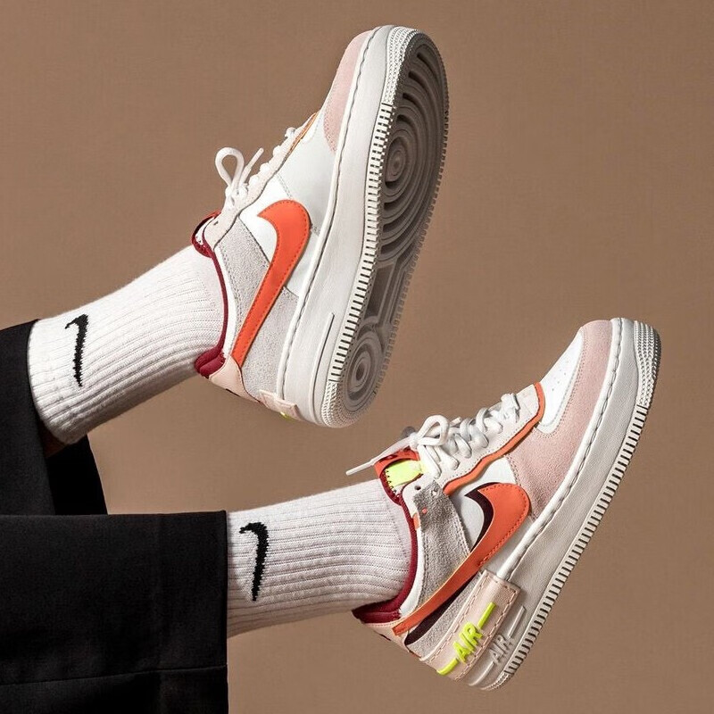 【潮】nike耐克女鞋 新款af1 air force 1 空军一号潮流时尚百搭小白