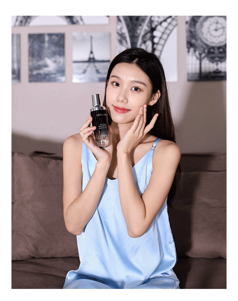 LAMAOE法国兰黛小黑瓶护肤品套装水乳套装淡化细纹补水套装礼盒 LAMAOE小黑瓶六件套一套