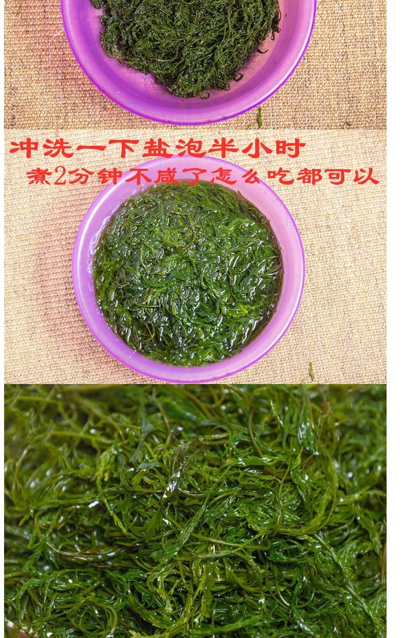 盐渍马尾藻新鲜海草龙须菜半干海藻鞭炮笋凉拌即食长寿菜5斤