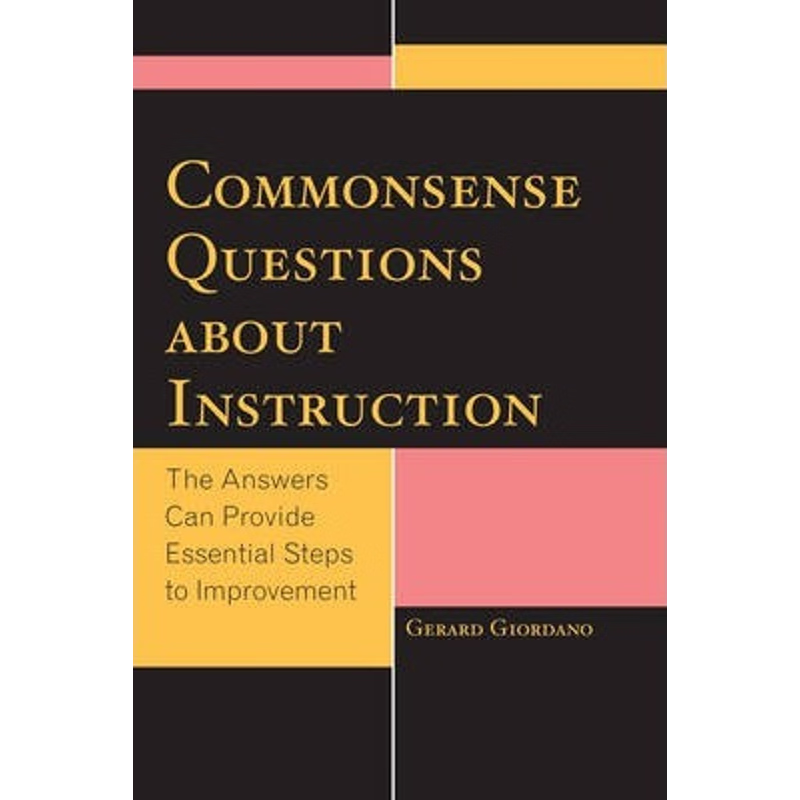 按需印刷Commonsense Questions about Instruction[9781475805086]