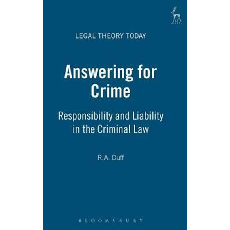 按需印刷不退不换Answering for Crime[9781841137537]