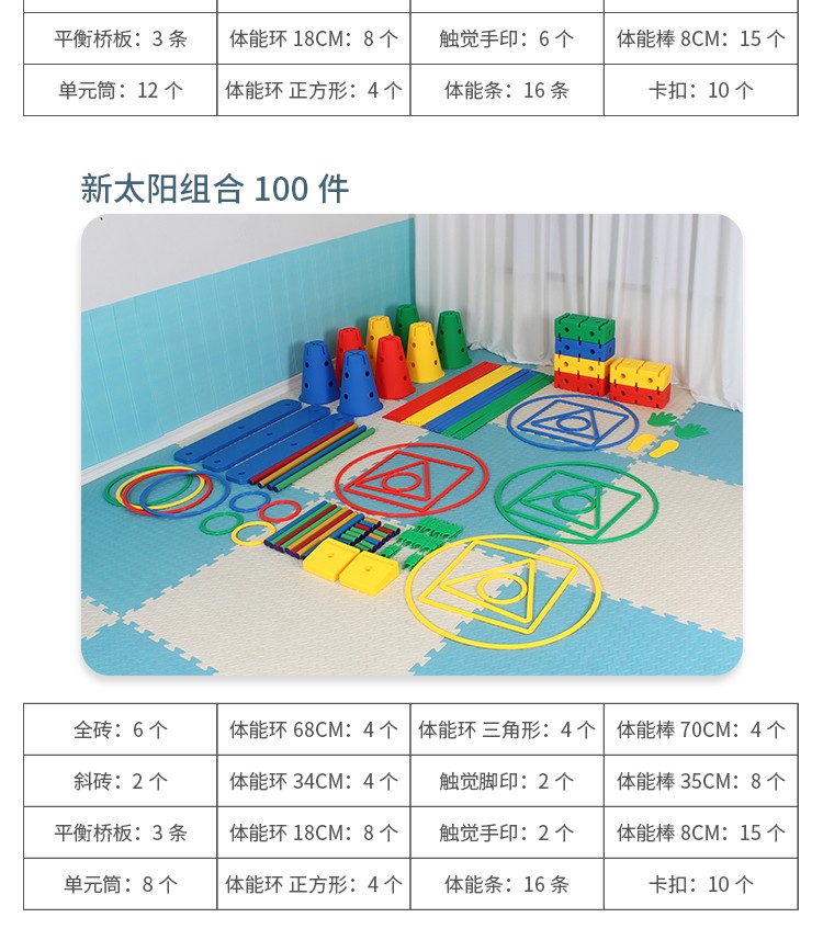 幼儿园感统教具万象组合体能训练器材家用儿童玩具全套幼儿园团建拓展