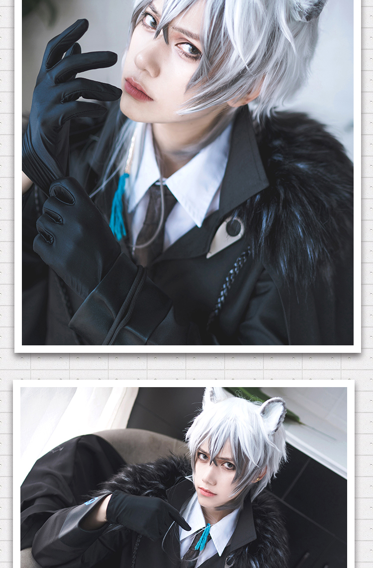 明日方舟银灰cos服银老板cosplay服装全套cos动漫 全套(不包括假发