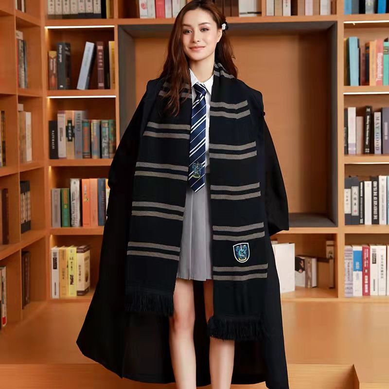 哈利波特魔法袍环球影城cos衣服童校服波特披风赫敏斯莱特林周边霍格