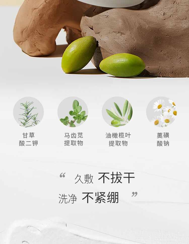 悦芙媞（Hapsode）多酸泥膜油皮深度清洁去黑头白头学生果酸清洁泥膜涂抹式面膜男女 100g