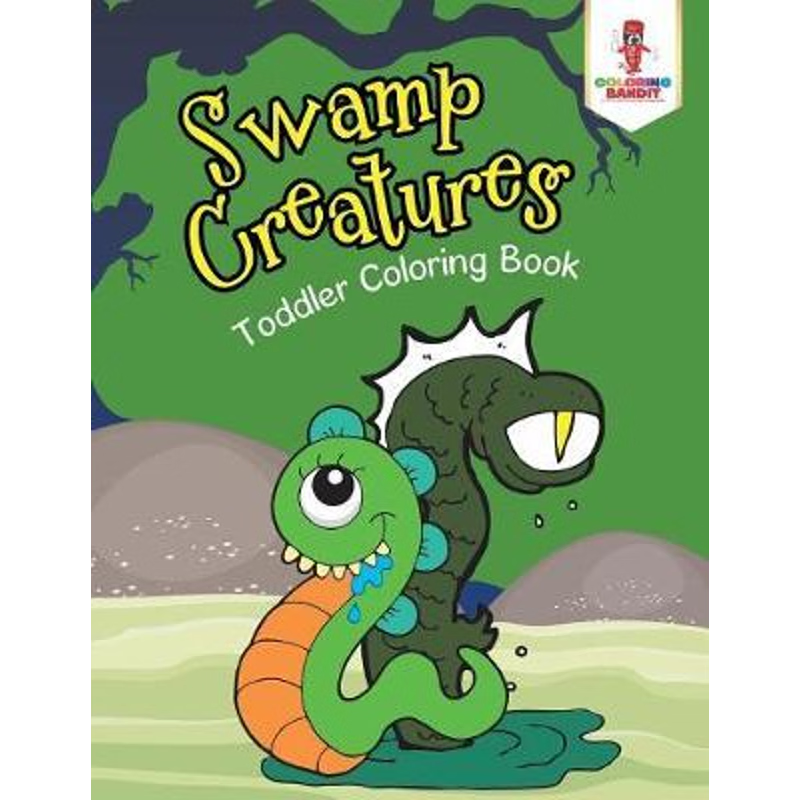 按需印刷Swamp Creatures:Toddler Coloring Book[9780228206101]