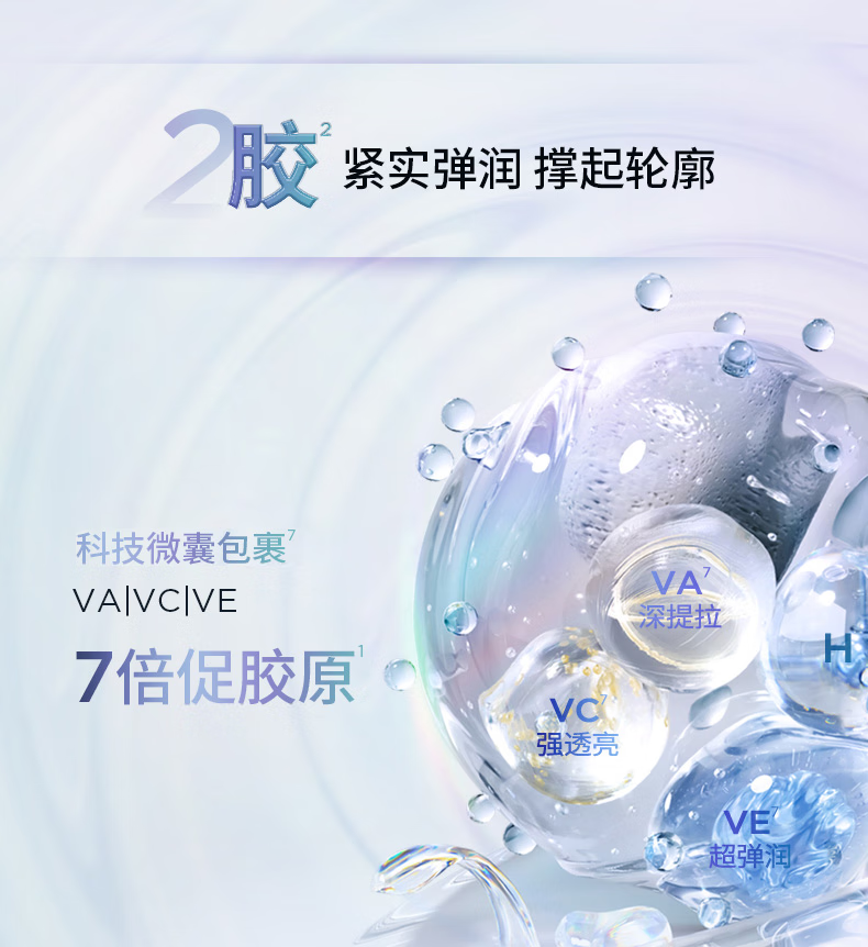 润百颜玻尿酸抚纹靓透次抛精华液hace抗皱紧致淡纹精华礼物送女生 hace抚纹靓透次抛精华液30支