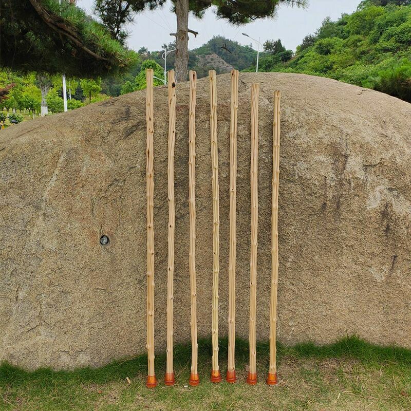 神农架万寿藤直藤手杖实木直拐杖六道木太极鞭杆武术短棍短棒拐杖