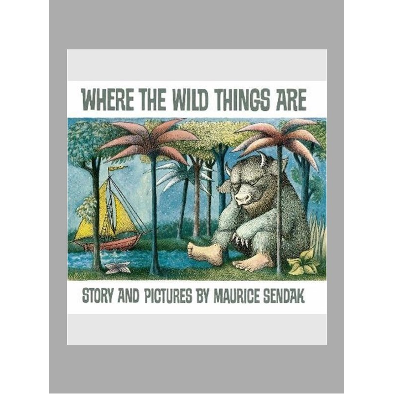 英文原版 Where The Wild Things Are 原版进口图书籍【上海外文书店】