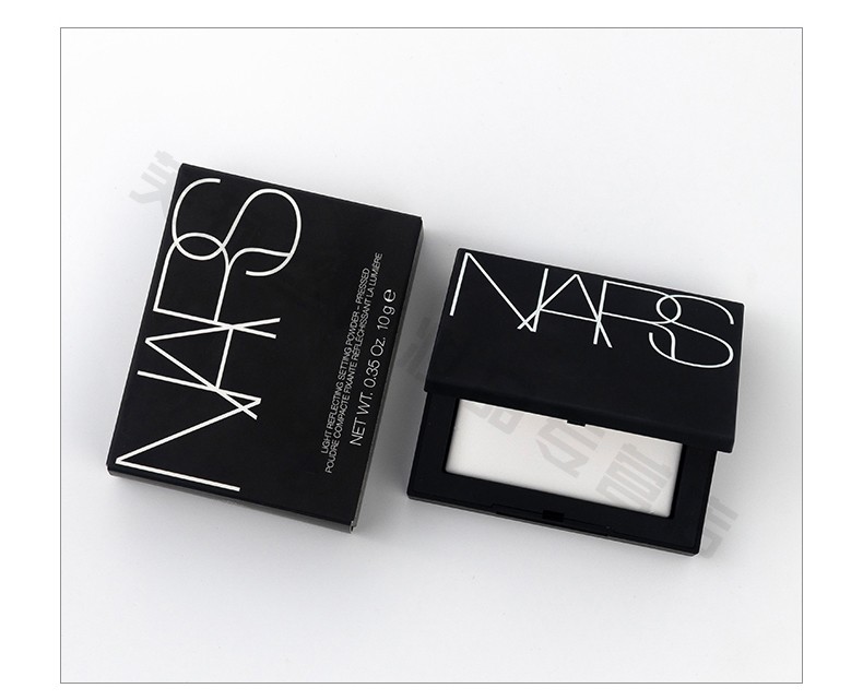 NARS 【圣诞节礼物】纳斯nars粉饼裸光干粉定妆控油亮肤修容蜜粉饼 新版裸光肌蜜粉饼10g