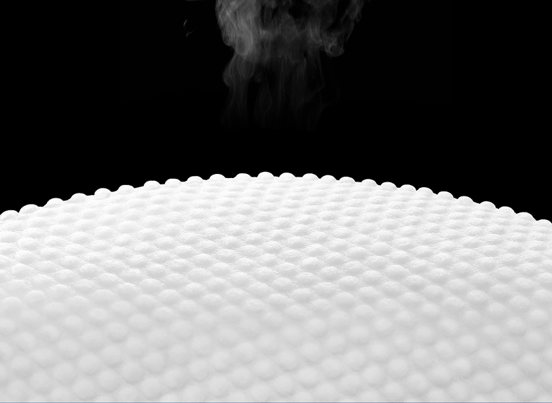 欧亿姿（oeiez） 一次性洗脸巾洗面洁面纸巾纯棉干湿两用抽取式美容院擦脸巾 【珍珠纹加厚款*6包】