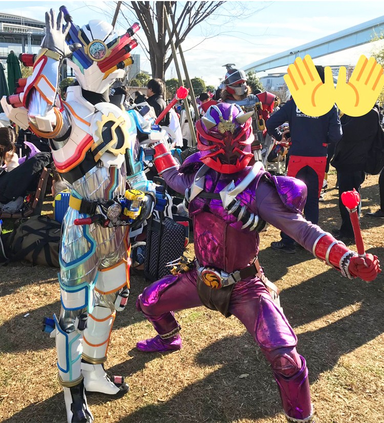 假面骑士皮套cosplay全身圣刃冰狮子皮套真人可穿假面骑士build皮天才
