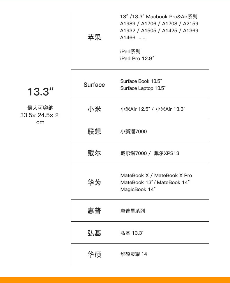 inateck大容量笔记本电脑包13商务手提包男士13.3寸笔记本-15英寸公文包单肩斜跨商务男士手提包 商务款|黑 13.3寸详情图片13