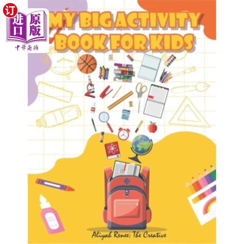 【中商海外直订】my big activity book for kids
