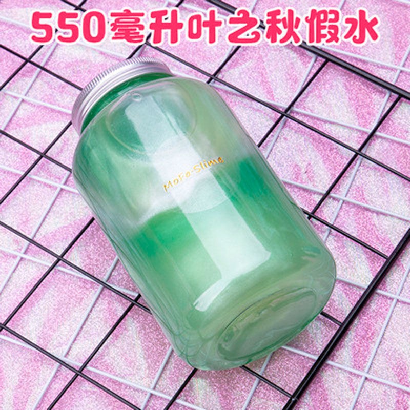 网红星空假水泥抱抱奶假水史莱姆少女仙女梦幻起泡胶气泡儿童蓝色猫爪