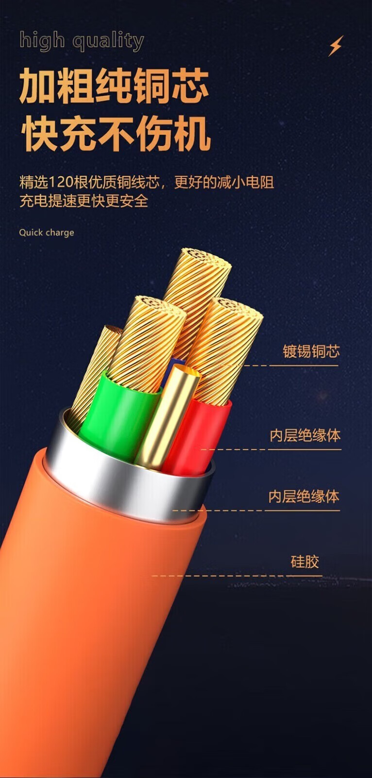 宝薇泉【120W】三合一充电护手霜6A快一拖头二合一多功能 颜色随机