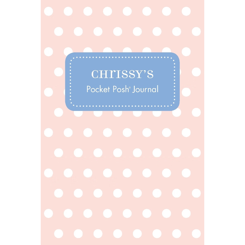 按需印刷Chrissy's Pocket Posh Journal, Polka Dot[9781524821975]