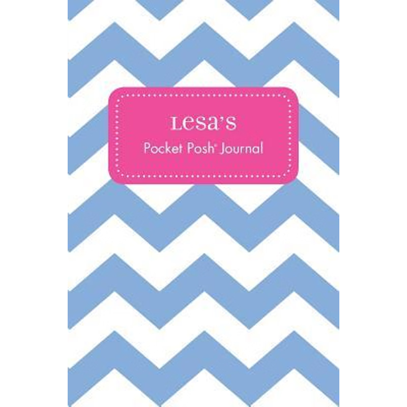 按需印刷Lesa's Pocket Posh Journal, Chevron[9781524806118]