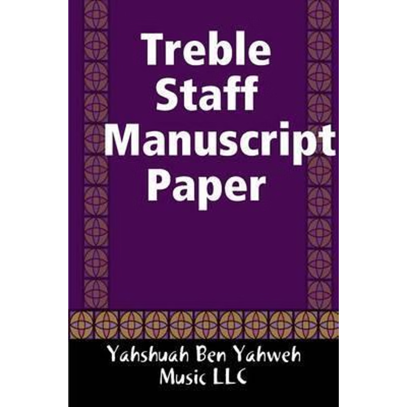 按需印刷Treble Staff Manuscript Paper[9781365476129]