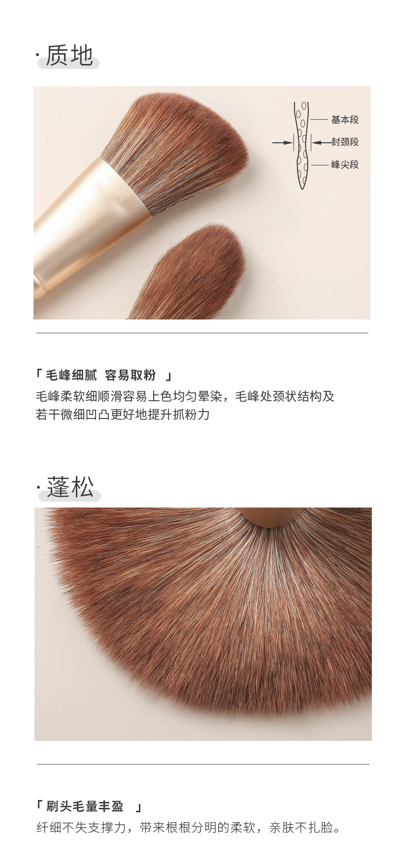 受受狼（shoushoulang）虞美人三代13支化妆套刷散粉刷腮红刷高光刷眼影刷修容刷美妆工具 虞美人13支+信封包