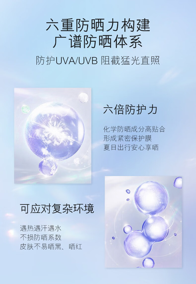 蓝尼芳可（LANNIFANGKE）补水喷雾防晒霜乳SFP50+PA+++套装组合 防晒霜50g+补水喷雾200ml
