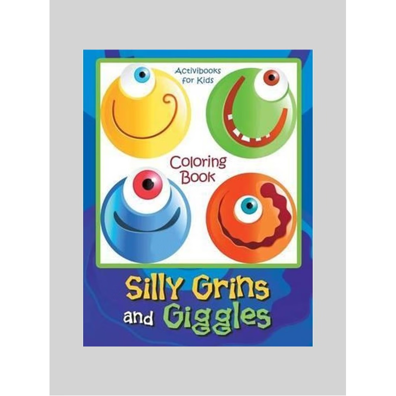 按需印刷Silly Grins and Giggles Coloring Book[9781683212034]