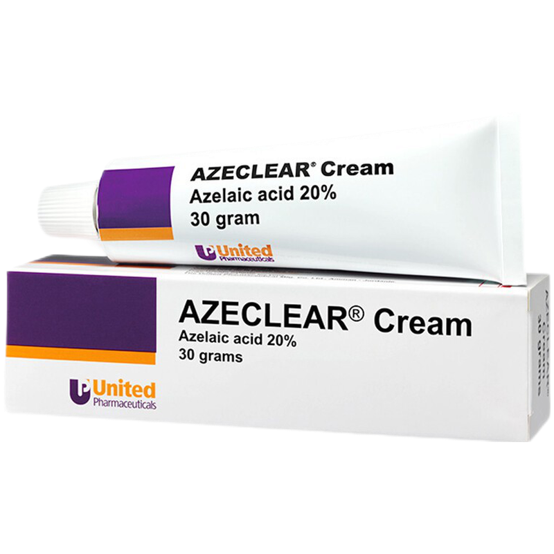 澳洲azeclear壬二酸凝胶乳膏20肤润康软膏杜鹃花ozhg酸乳霜30g两盒装