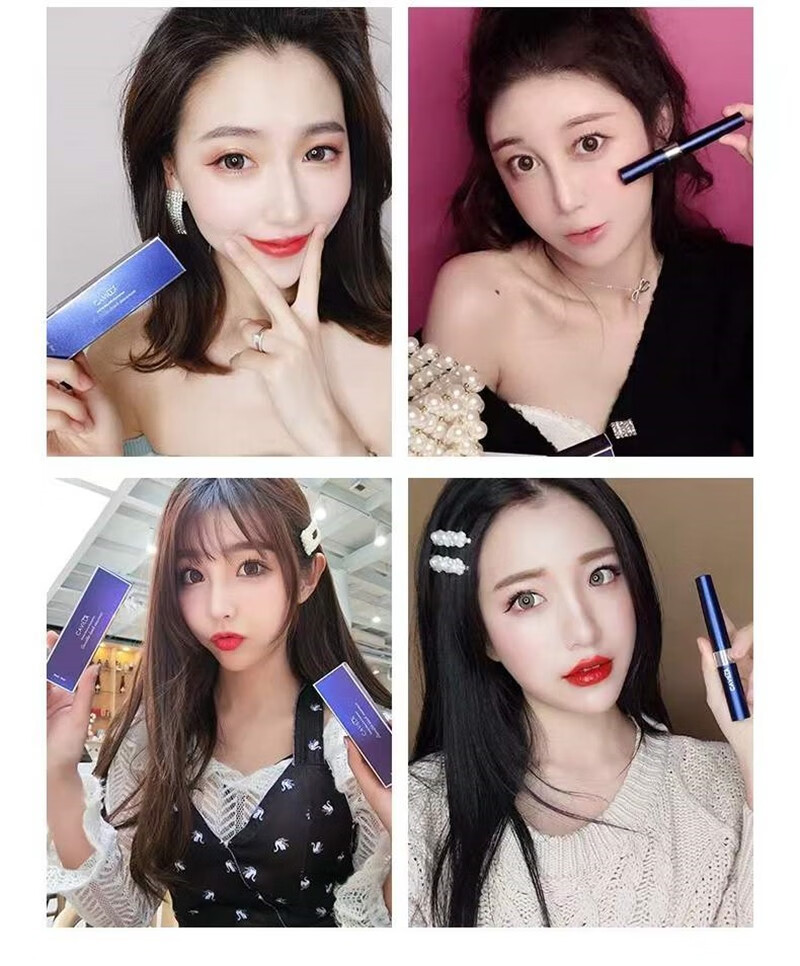 CAVILLA【官网真品】眼睫毛液精华滋养液营养女眉毛增液卡薇拉维拉非增长 黄色刷头(适合睫毛)