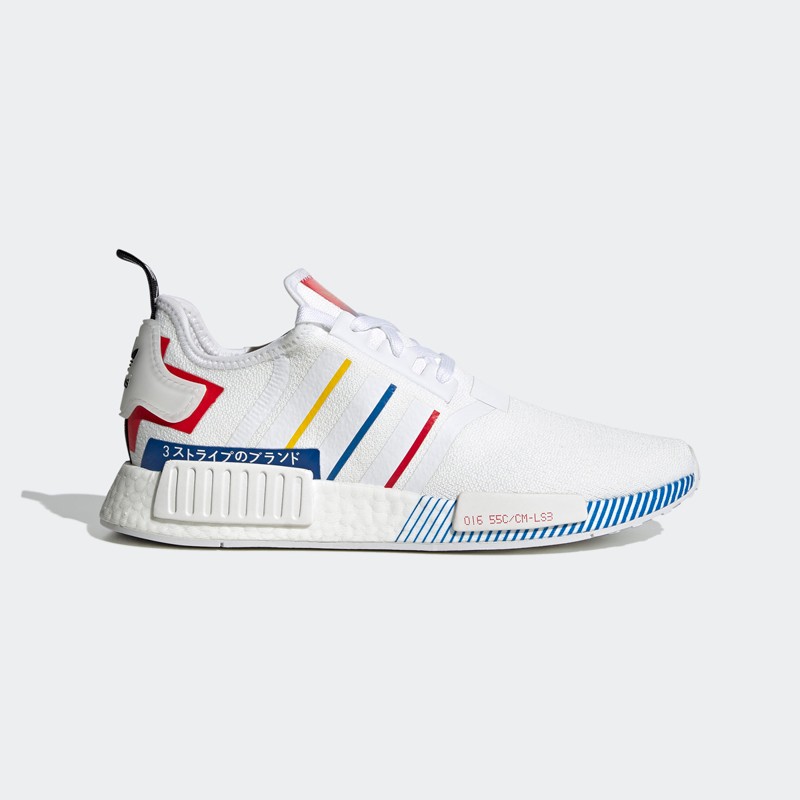 adidas阿迪达斯 三叶草 nmd r1 boost 跑步鞋 运动鞋 男鞋 fv8732 42
