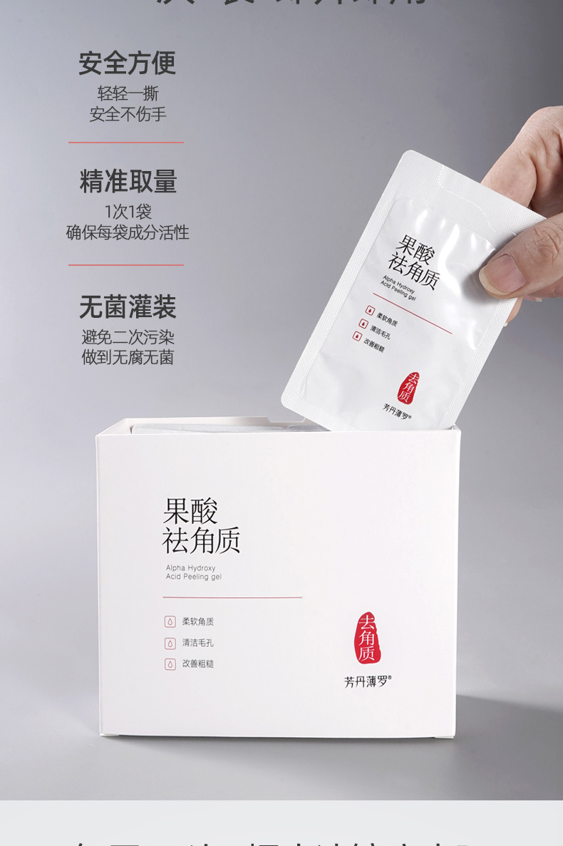 毛孔橡皮擦！排出脏东西 比水杨酸更好用 果酸去角质面部女去死皮男全身可用洁面乳 2盒装【实发3盒，第3盒0元】