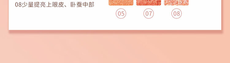 ZEESEA滋色爱丽丝眼影盘卧蚕笔大地色 姿色懒人珠光高光礼物美妆彩妆 9色眼影-栗子盘