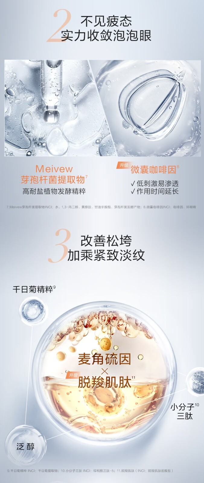 珀莱雅双抗眼霜淡化眼圈细纹提拉紧致抗皱滋润弹润透亮护肤品礼物 双抗眼霜20ml