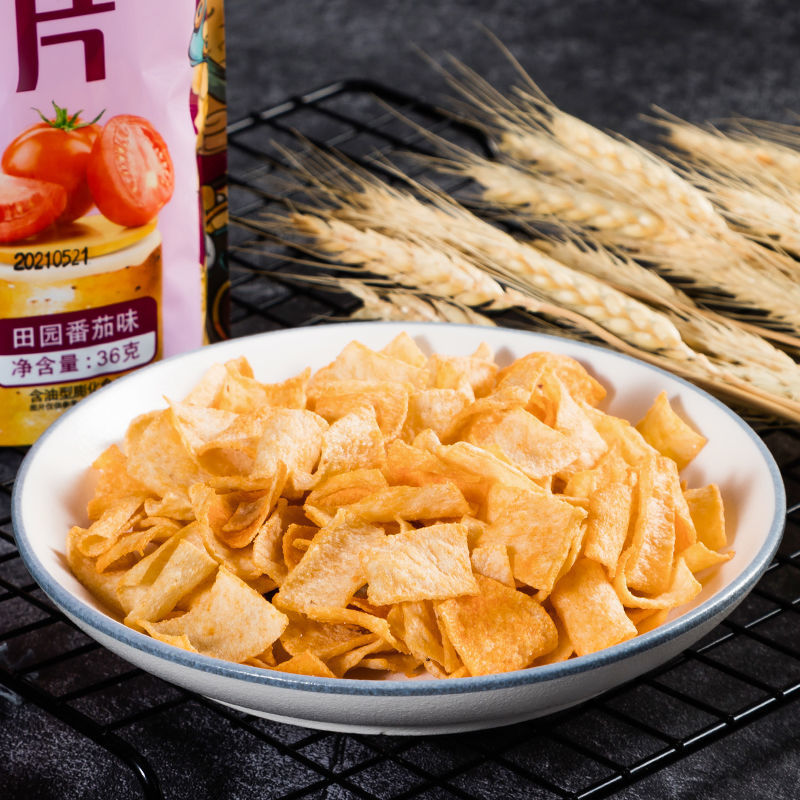 好吃岛山药脆片薯片山药薄片山药片儿童健康零食孕妇零食均匀口味10包